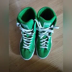Green high top sneakers sale